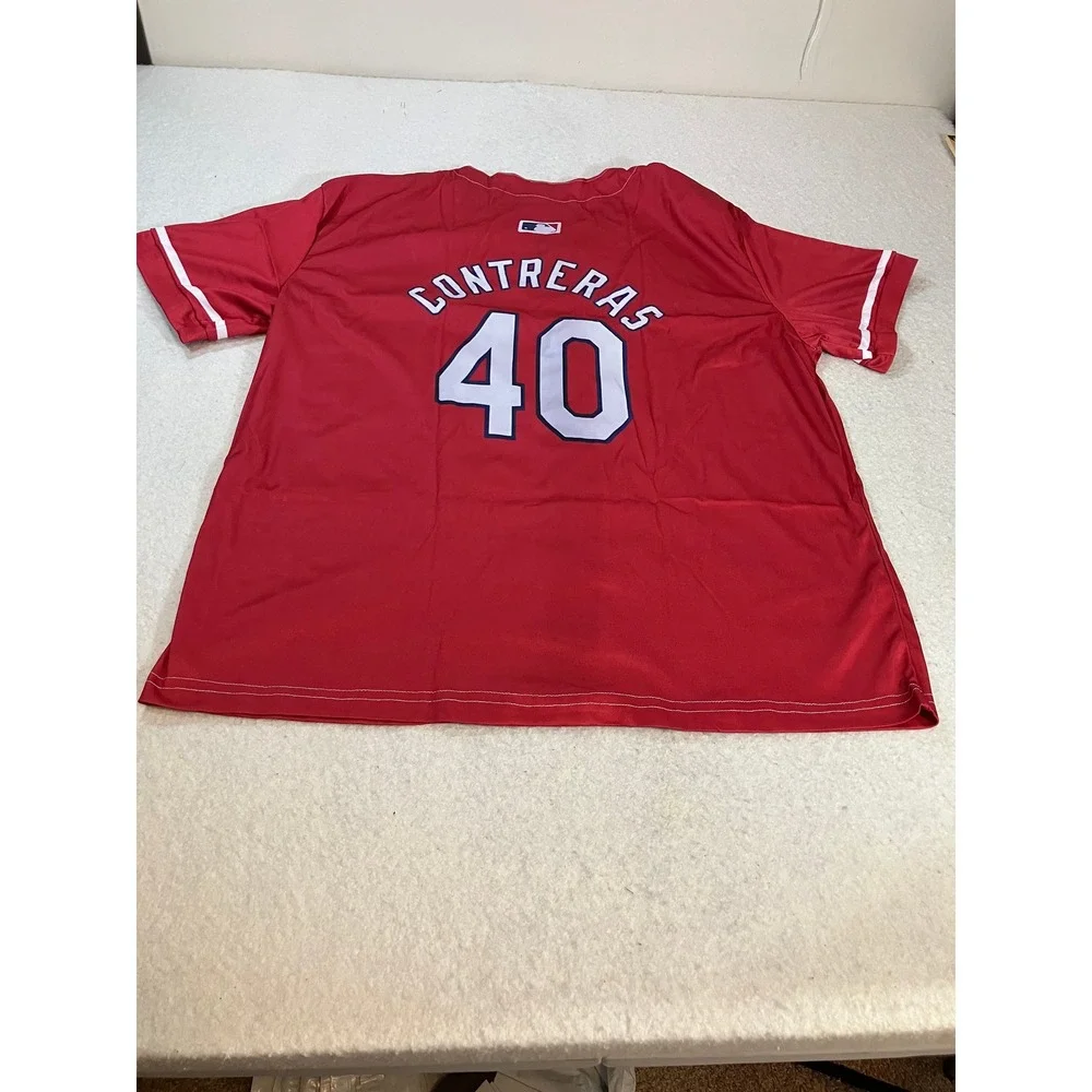 St. Louis Cardinals City Connect Willson Contreras #40 Jersey Youth XXL Red